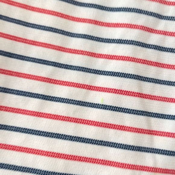 Zara Striped Midi Dress - Red, Green, White - Picture 4 of 4